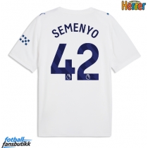 Manchester City Antoine Semenyo #42 Tredjedrakt 2026-27 Kortermet